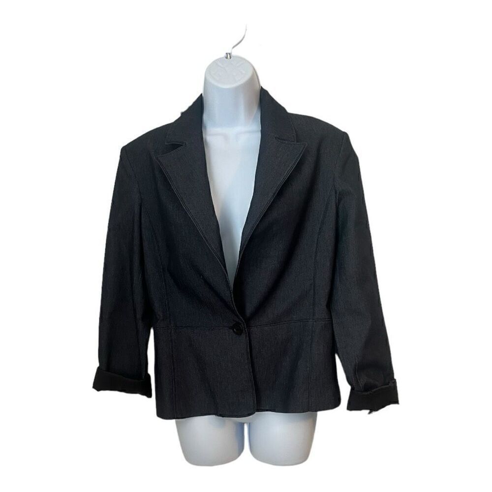 Morgan De Toi Blazer Dk. Jean Blue (see measurements)